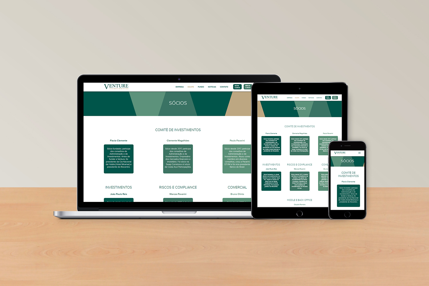 Venture Investimentos | Site — foto 3